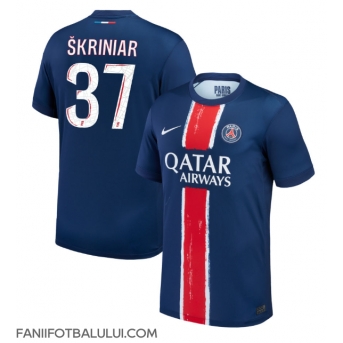 Paris Saint-Germain Milan Skriniar #37 Tricou Fotbal Replică 2024-25 Barbati Acasa